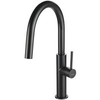 Konyhai Álló Csaptelep Deante Evora Bqj_a62m - fekete, Modern, fém (23,6/37cm)