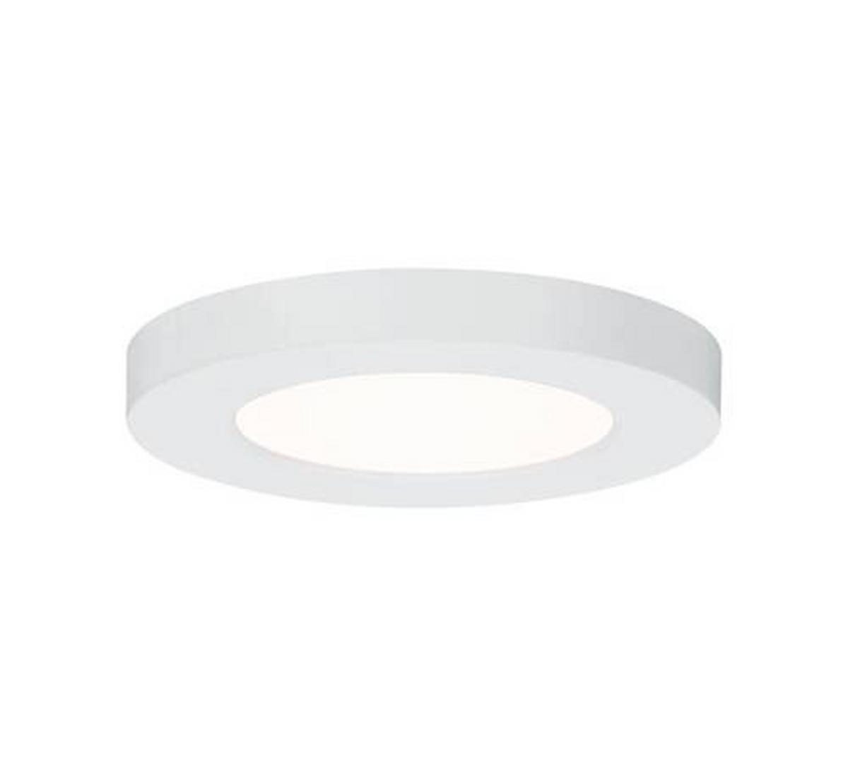 LED-Paneel Cover-it Panel in Weiß max. 6 Watt - Weiß, Basics, Kunststoff (11,6cm) - Paulmann