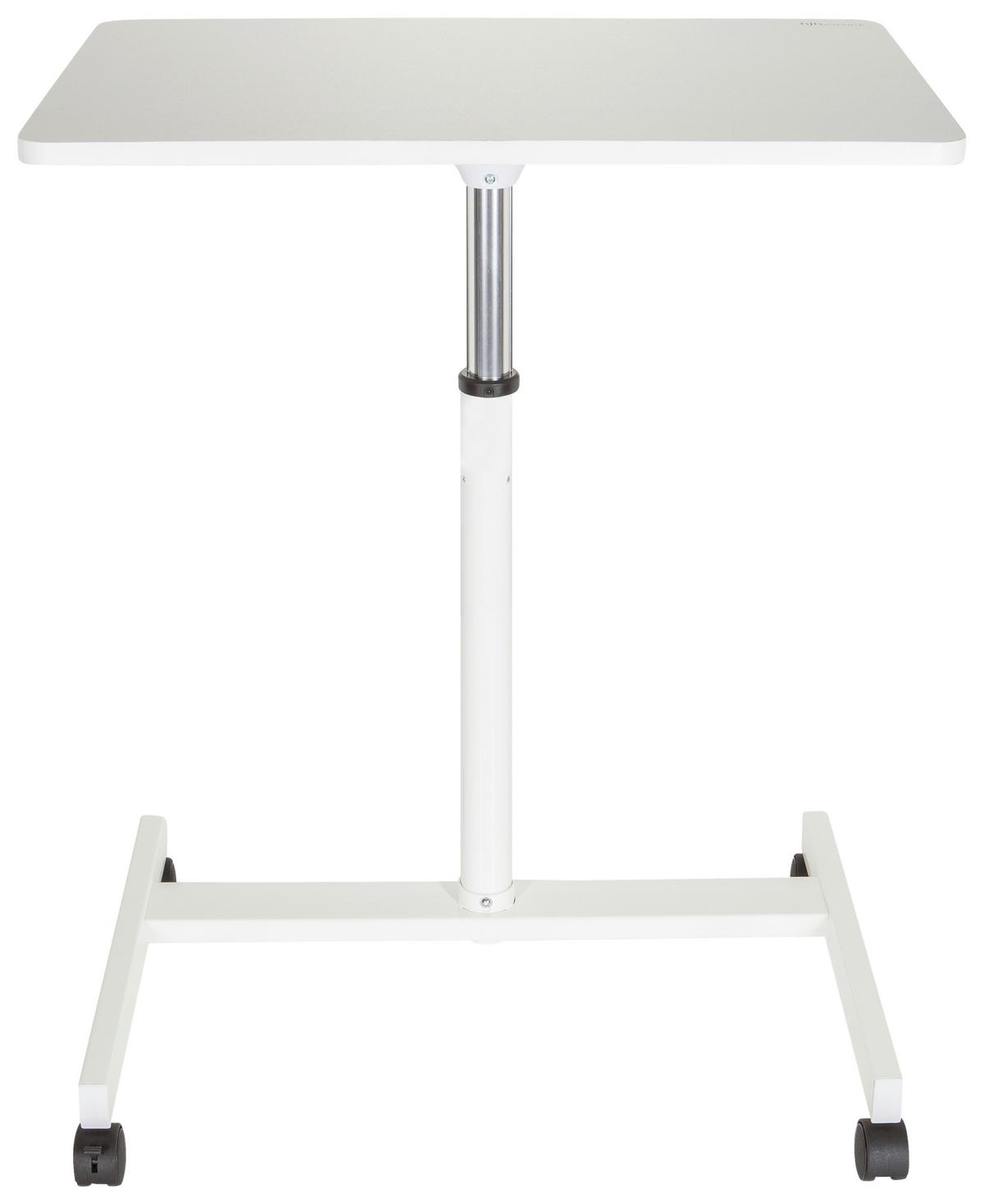 Dvižna Mizastand Vm-su, Bela - bela, Basics, kovina/umetna masa (70/80-114/48cm) - MID.YOU