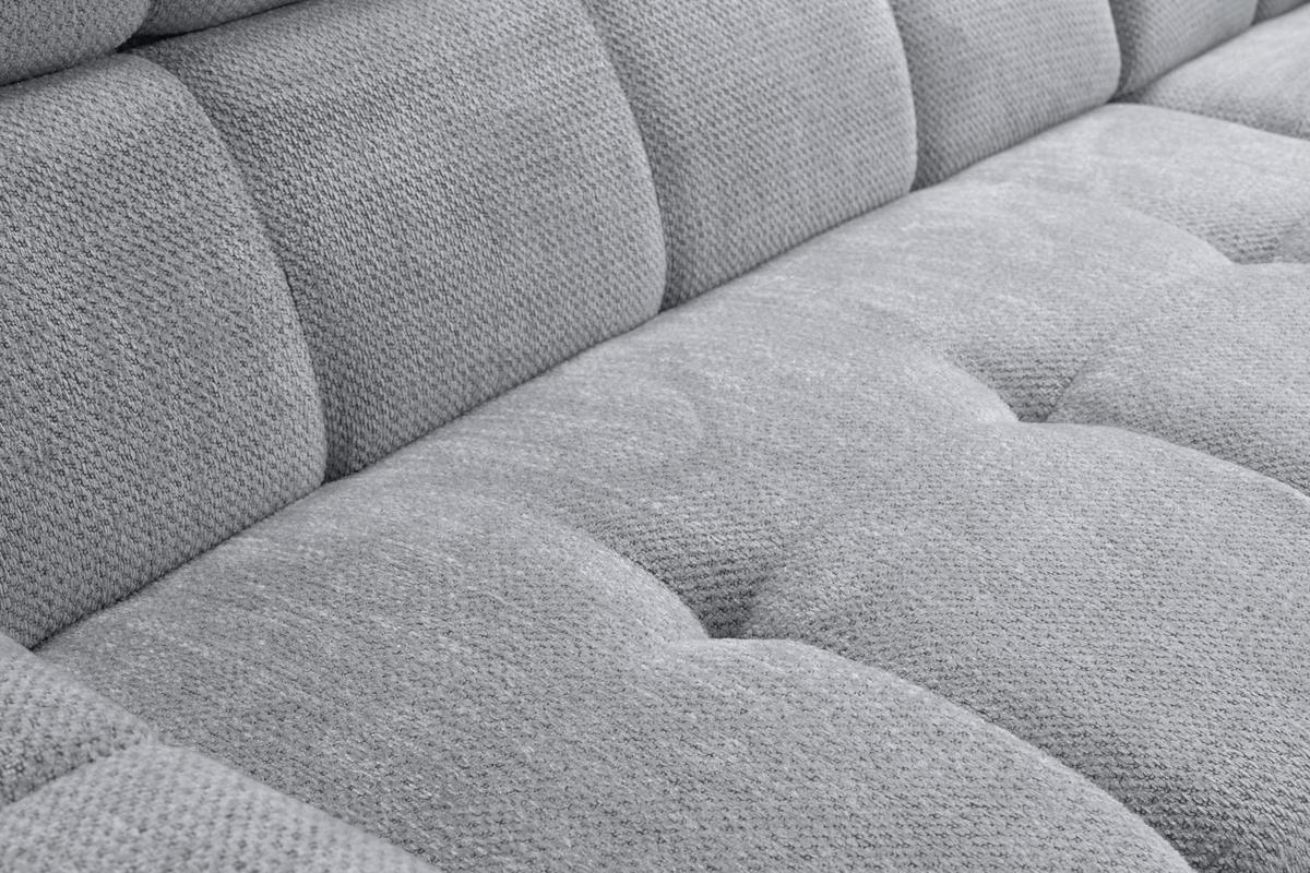 Kutna Garnitura Leno - siva/crna, Moderno, drvni materijal/tekstil (254/79-95/212cm) - Modern Living