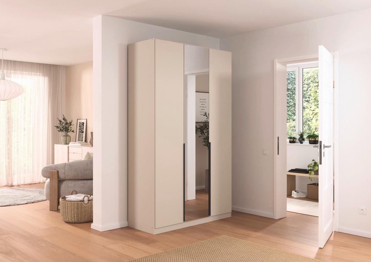 DULAP USI ROTATIVE ALABAMA - argintiu/șampanie, Trend, material pe bază de lemn (136/229/54cm) - Modern Living