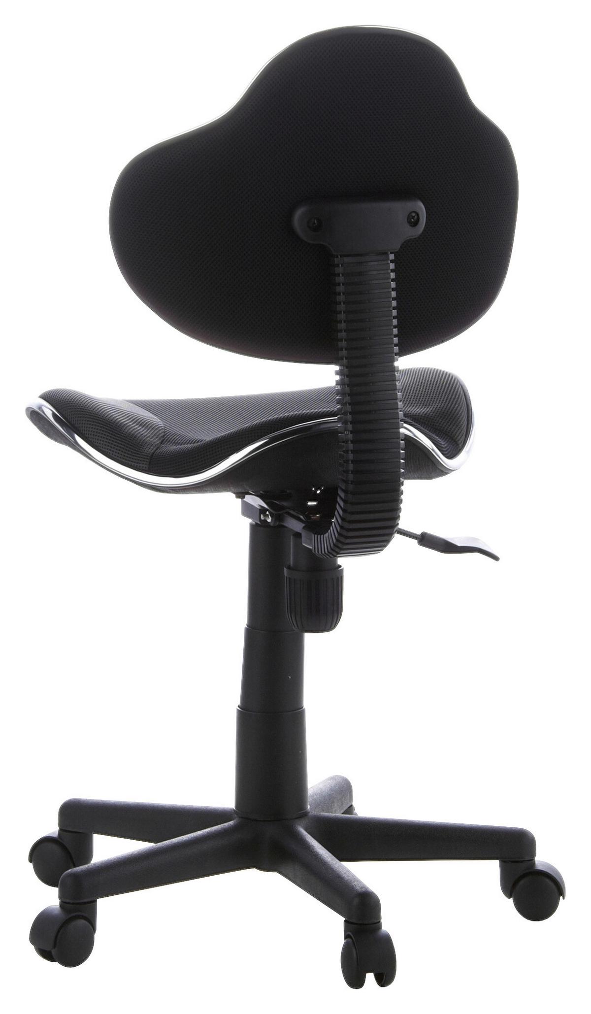 Mladinski Vrtljivi Stol Kiddy Gti 2, Siva, Črna - siva/črna, Basics, umetna masa (45/86-101/42cm) - MID.YOU
