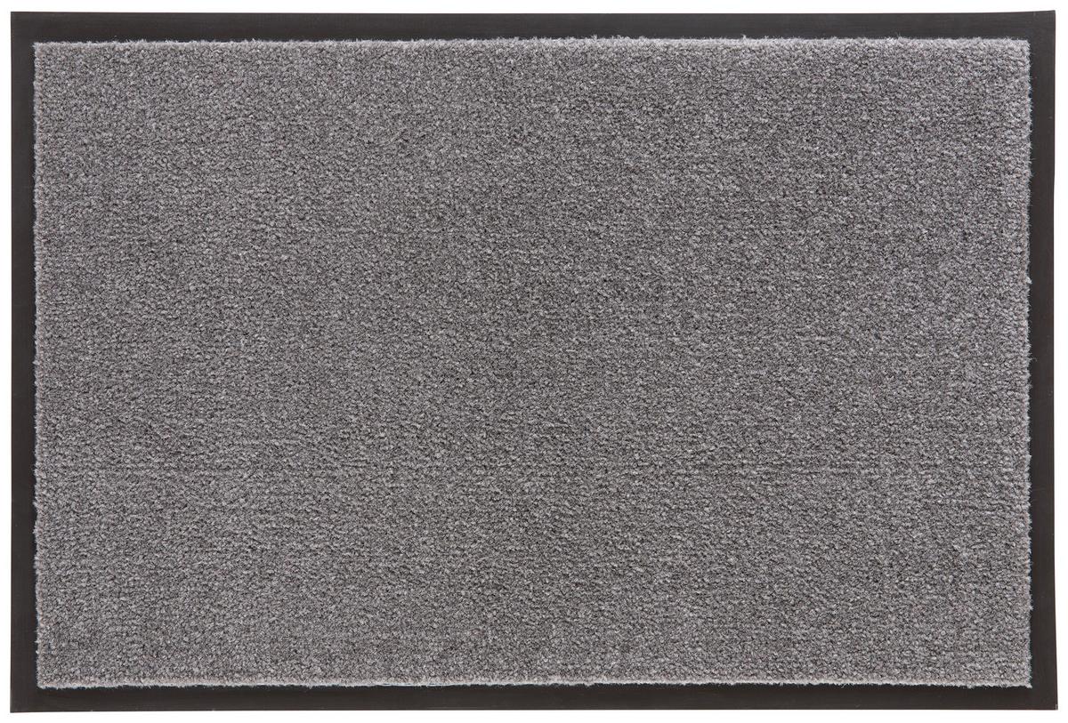 Fussmatte Eton in Anthrazit ca. 40x60cm - Anthrazit, Basics, Textil (40/60cm) - Modern Living