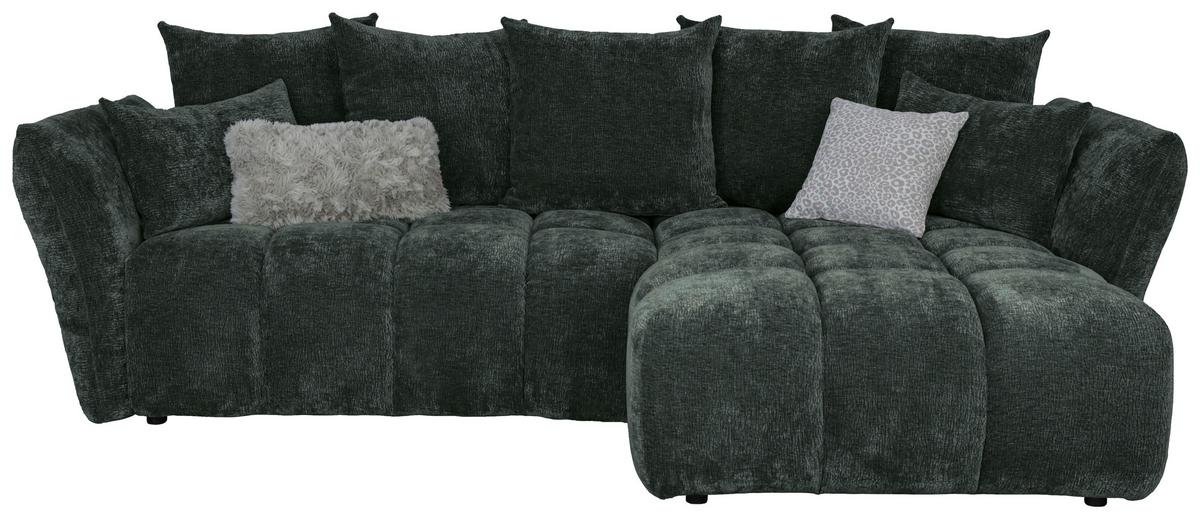 Canapea modulara CAMMELLIO - verde închis, Modern, textil (296/189cm) - Mömax