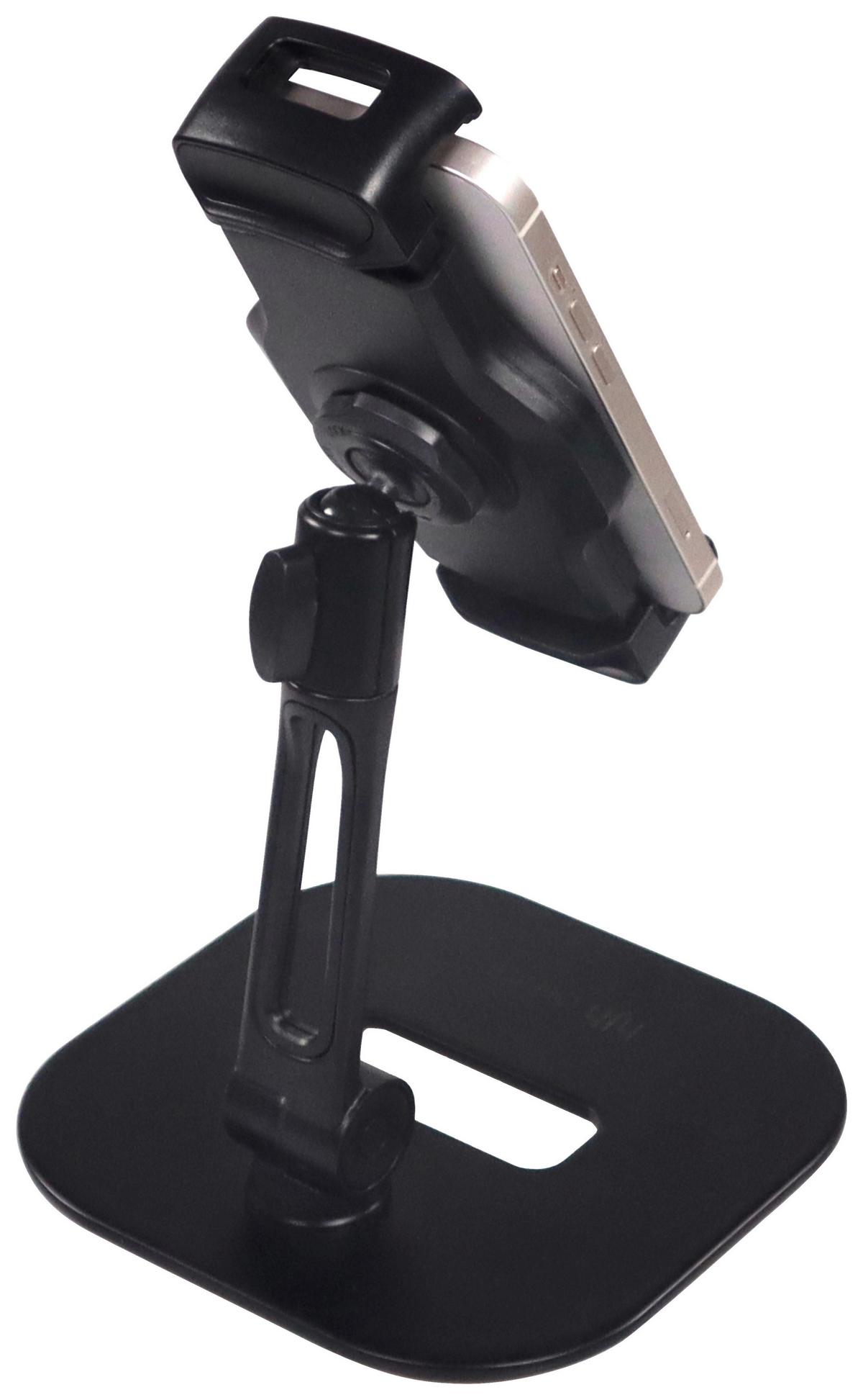 Držalo Za Mobitel Flexmobi Iv, Črna - črna, Moderno, kovina/umetna masa (15/19cm) - MID.YOU