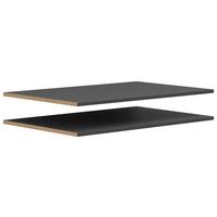 Einlegeboden Multistauraum Graphitfarben - Graphitfarben, Modern, Holzwerkstoff (77/1,5/48cm) - Premium Living