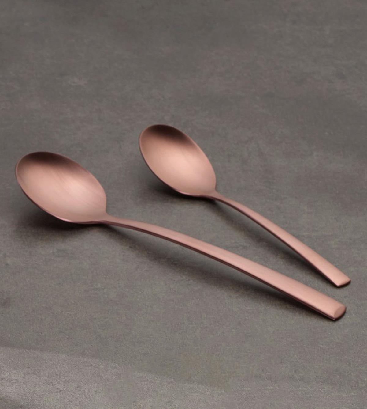 Besteckset Avelino Bronzefarben 68-teilig - Bronzefarben, Basics, Metall - Echtwerk