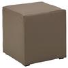 Hocker Bali in Braun - Schwarz/Braun, Kunststoff/Textil (40/42/40cm) - Mömax
