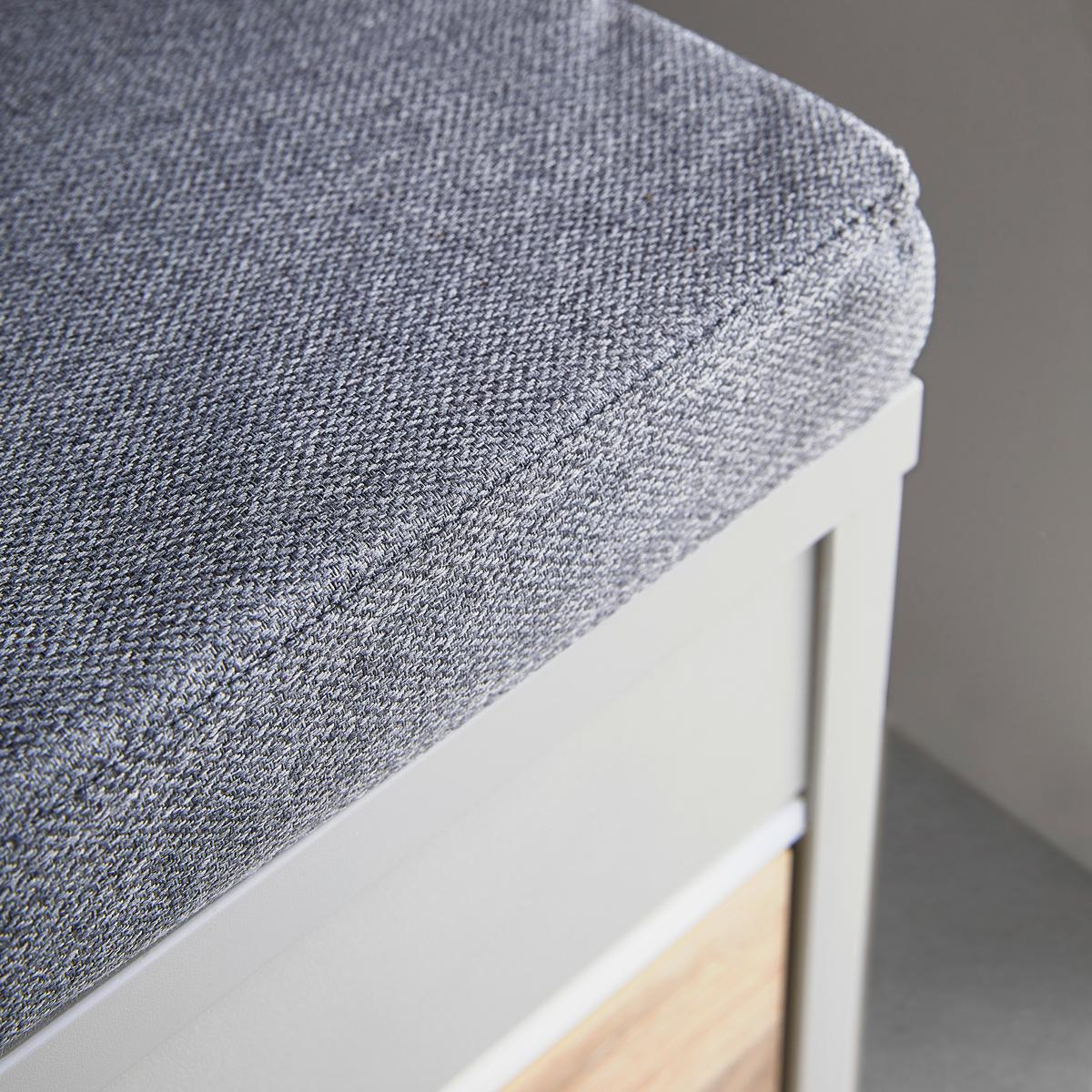 Sitzkissen Dynamic in Grau - Grau, Modern (80/33/5cm) - Mömax