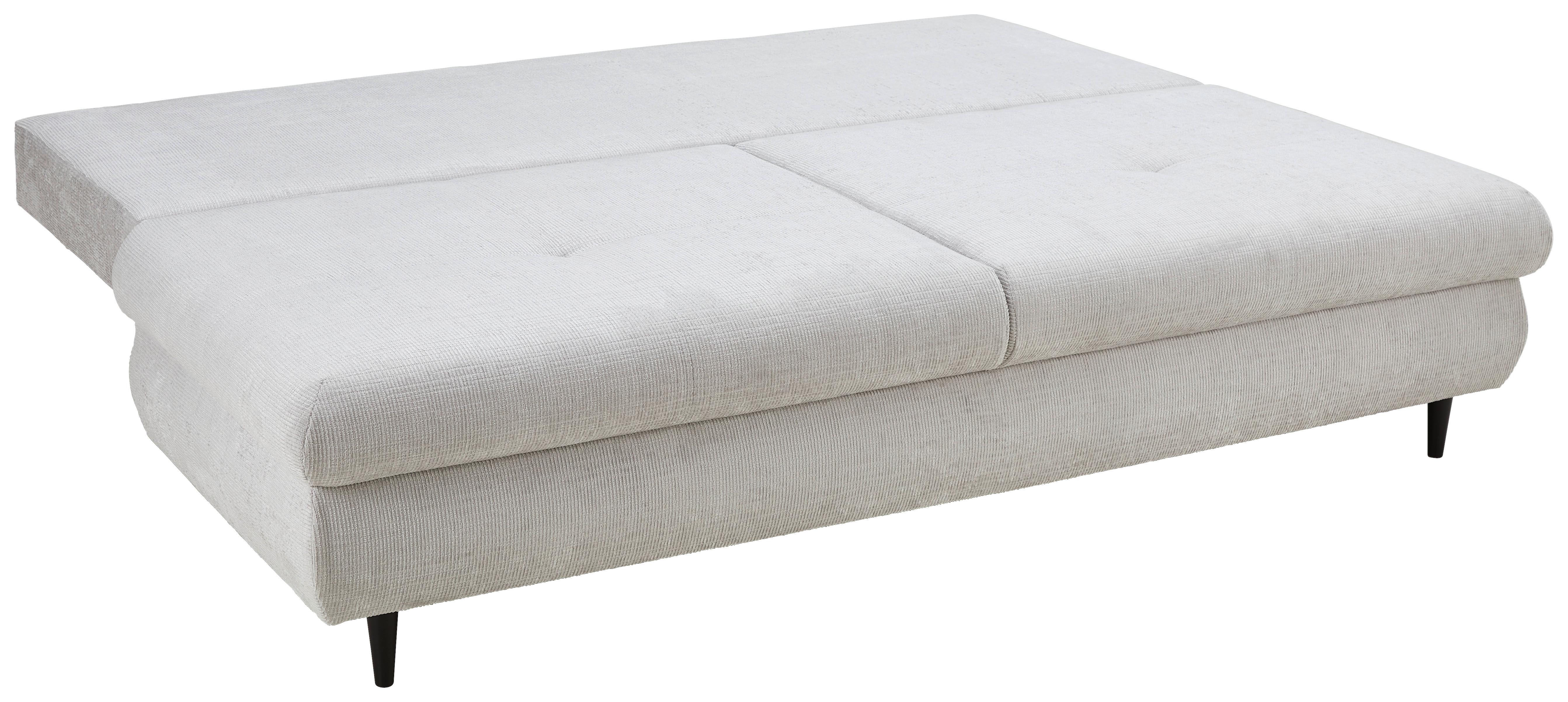 CANAPEA EXTENSIBILĂ VIRGO - gri deschis, Konventionell, textil (212/97/105cm) - Modern Living