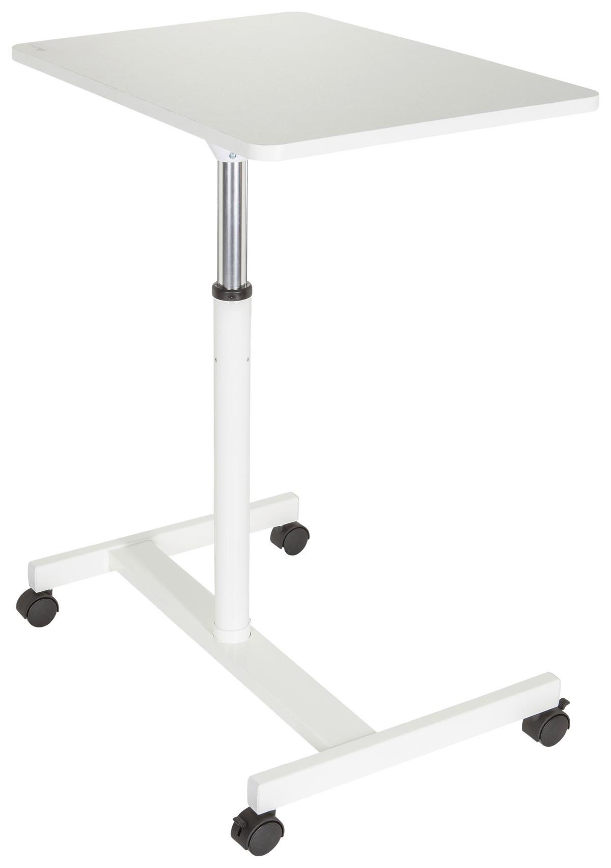 Dvižna Mizastand Vm-su, Bela - bela, Basics, kovina/umetna masa (70/80-114/48cm) - MID.YOU