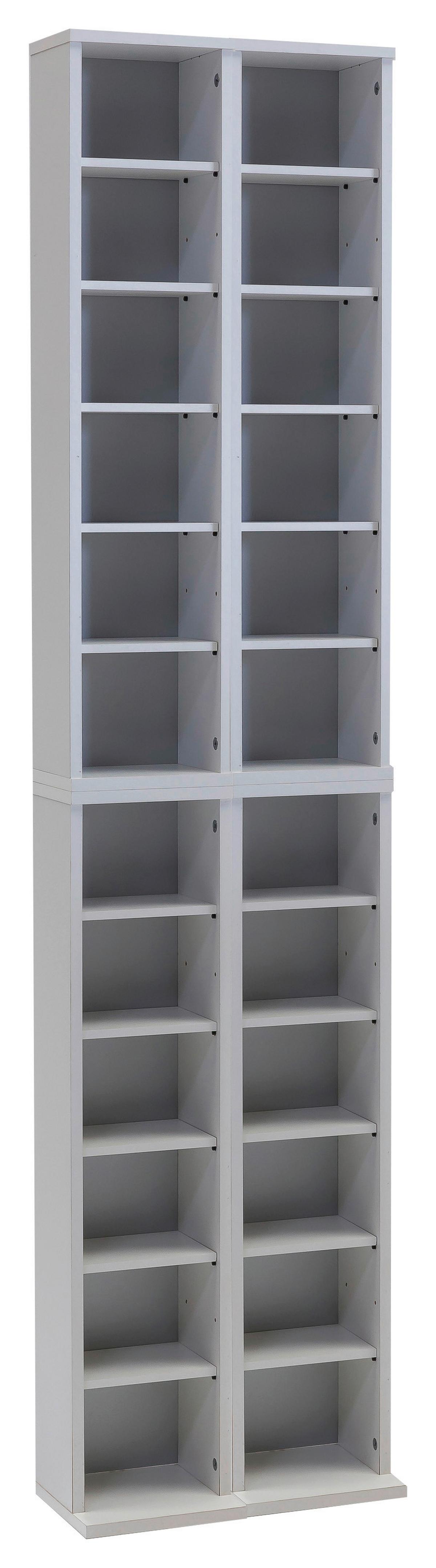 Regal Almera, Bela, 42 Cm - bela, Konvencionalno, leseni material (42/183/20cm) - MID.YOU