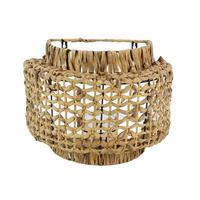 LATARNIA KALMIRI - kolor naturalny, Trend, materiały naturalne (27,5cm)