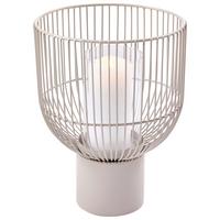 LATARENKA 9719509 - SIMPLY NORDIC - beżowy, Basics, metal/szkło (22/22/30cm) - Boltze Home