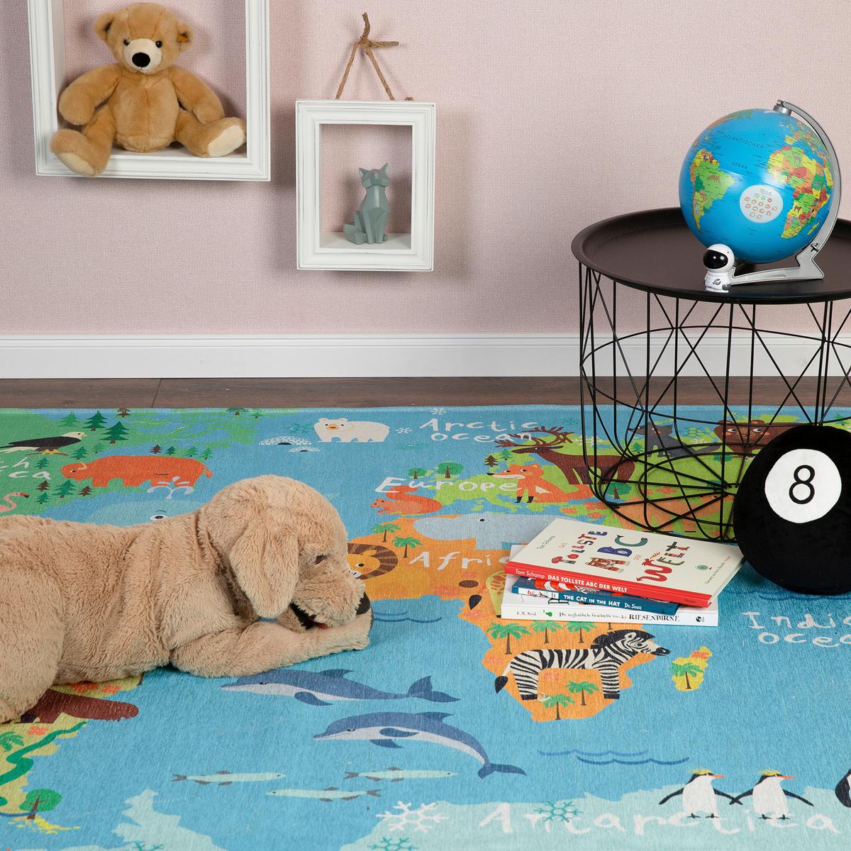 SPIELTEPPICH MY TORINO KIDS - Blau, Trend, Textil (160/230cm) - Ben'n'jen