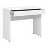 SKRIVBORD ESPRESSO - vit, Modern, trämaterial (100/81,4/40,5cm) - Mömax