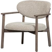 Sessel Udar Braun - Braun, Design, Holz/Textil (68/76/75cm) - Livetastic