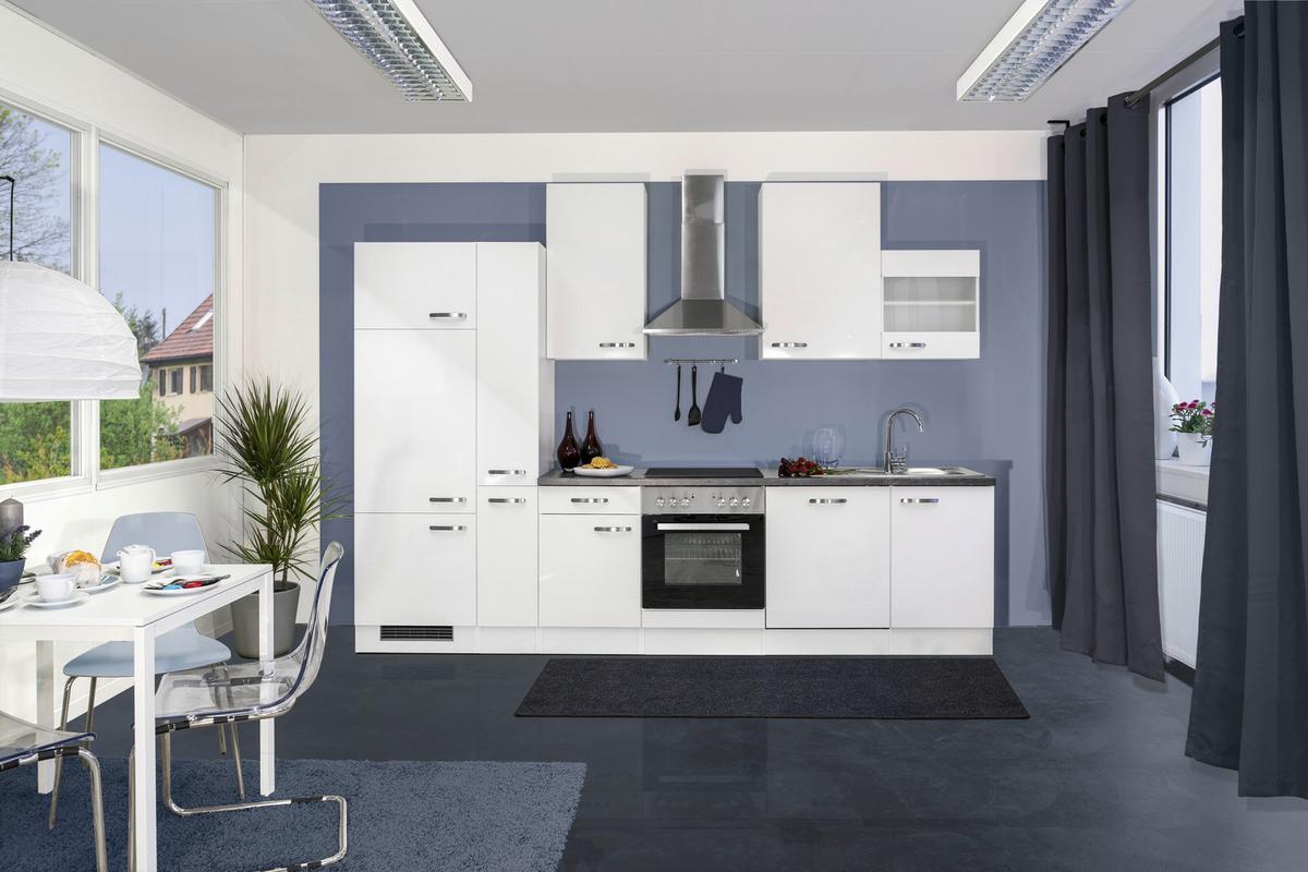 Element Za Ugradnu Rernu Alba Hu 60 - bela visoki sjaj/bela, Moderno, pločasti materijal (60/86/60cm)