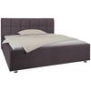 Oblazinjena Postelja Bogner, 180x200, Rjava - barve kroma/rjava, Konvencionalno, tekstil (180/200cm) - Premium Living