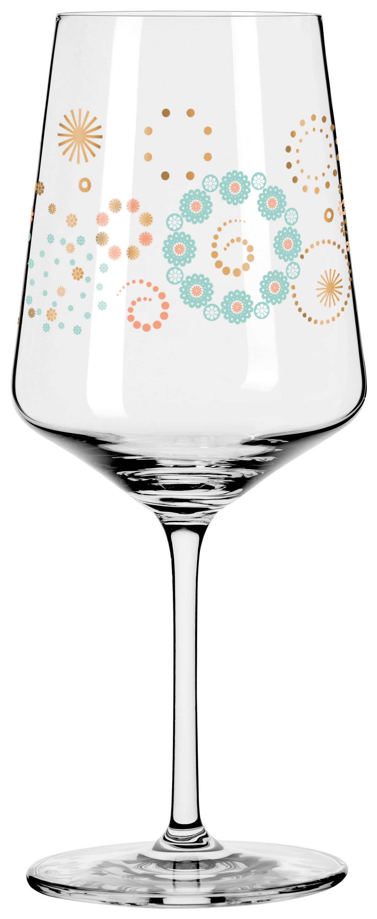 KIELISZEK DO SZPRYCERA 6191004 - beżowy/turkusowy, Lifestyle, szkło (20,3/26,6/19,4cm) - Ritzenhoff