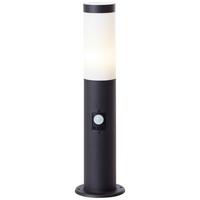 Sockelleuchte Dody Schwarz max. 20 Watt - Schwarz, KONVENTIONELL, Kunststoff/Metall (12/45cm) - Brilliant