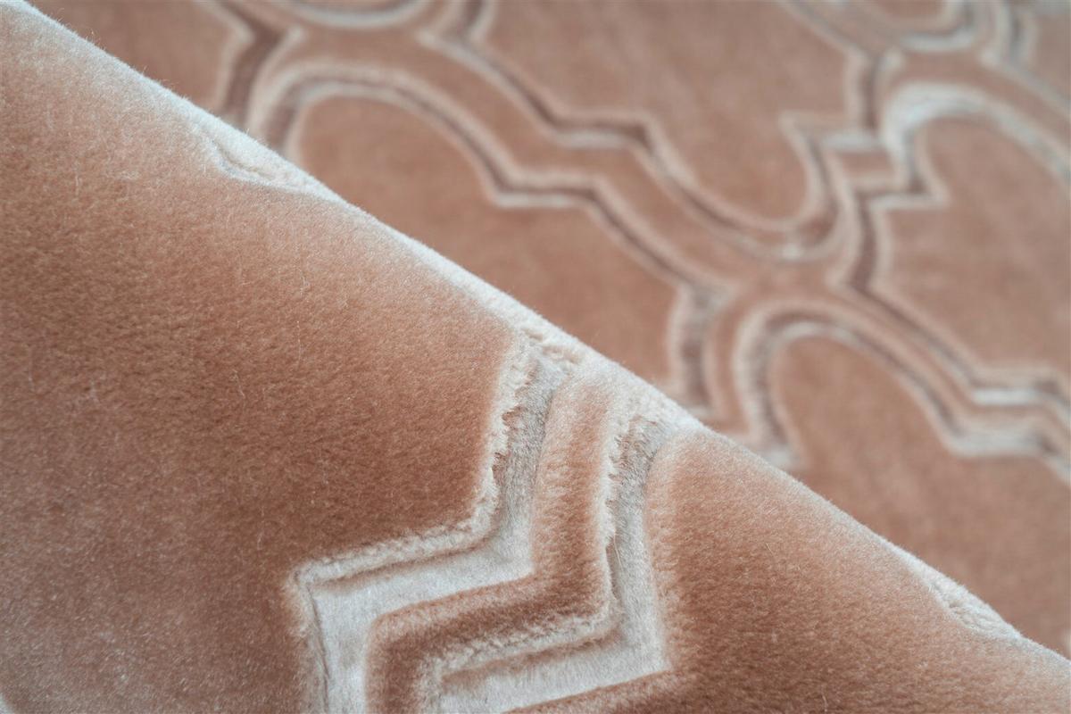 Läufer Monroe 100 Taupe - Taupe, Konventionell, Textil (80/300cm) - Kayoom