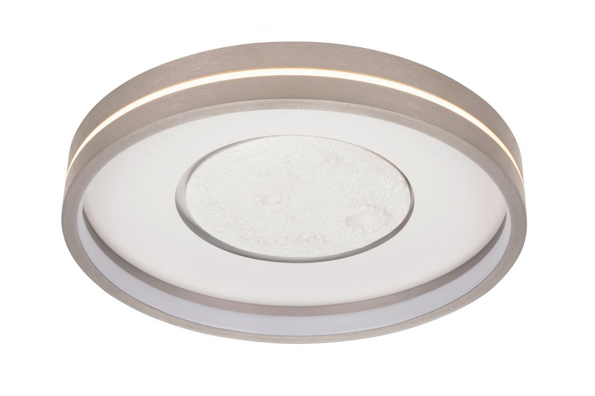 LAMPA SUFITOWA LED BAKERSFIELD *SBN* - szary, Design, metal (38/8,5cm) - Novel