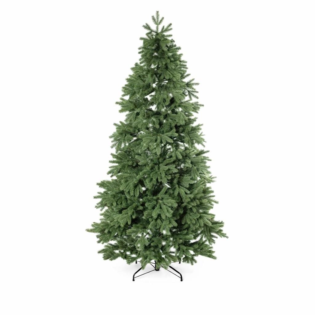 Weihnachtsbaum Evergreen Roswell Waldgrün H: ca. 240cm - Waldgrün, Basics, Kunststoff/Metall (142/240cm)