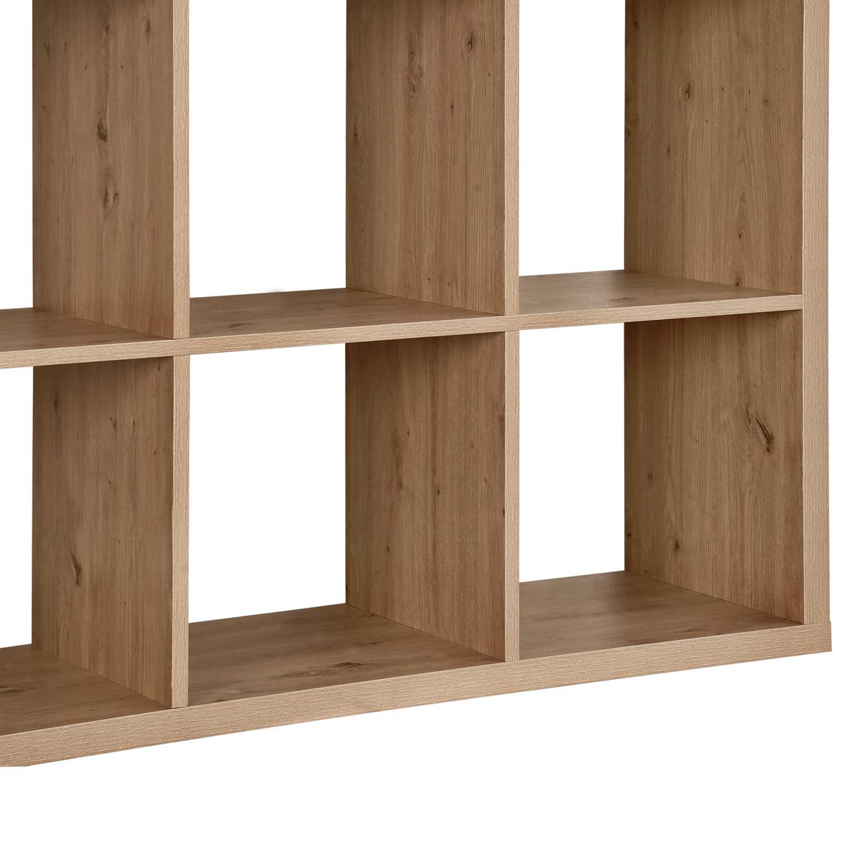 Raumteiler Style Flex Eiche Artisan - Eiche Artisan, KONVENTIONELL, Holzwerkstoff (108/74/39cm) - Based