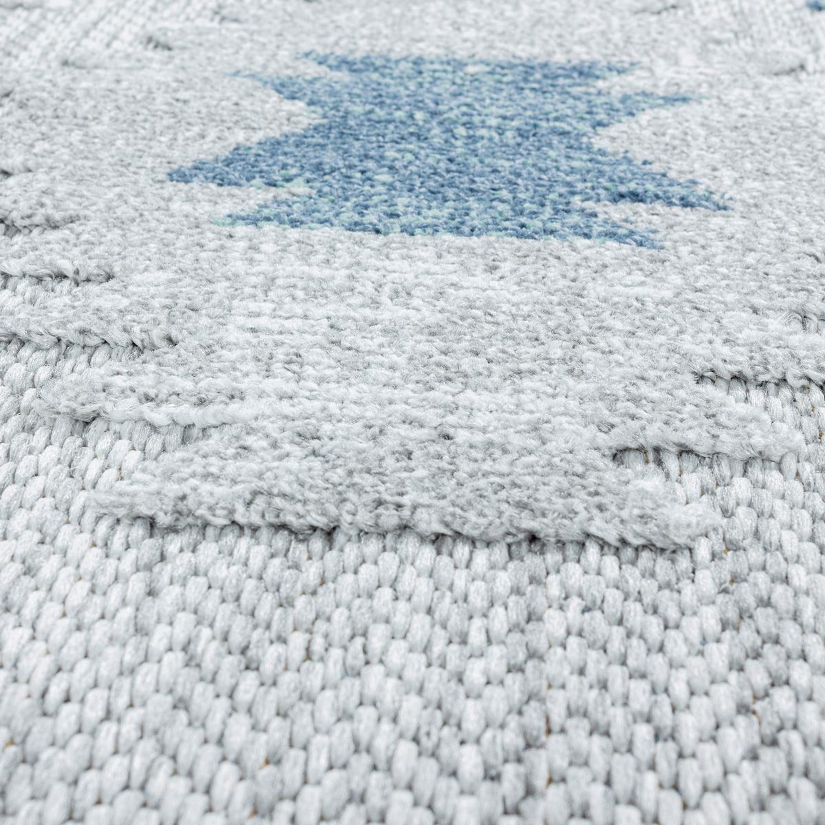Läufer Bahama Blau ca. 80x250cm - Blau, Design, Textil (80/250cm) - Novel