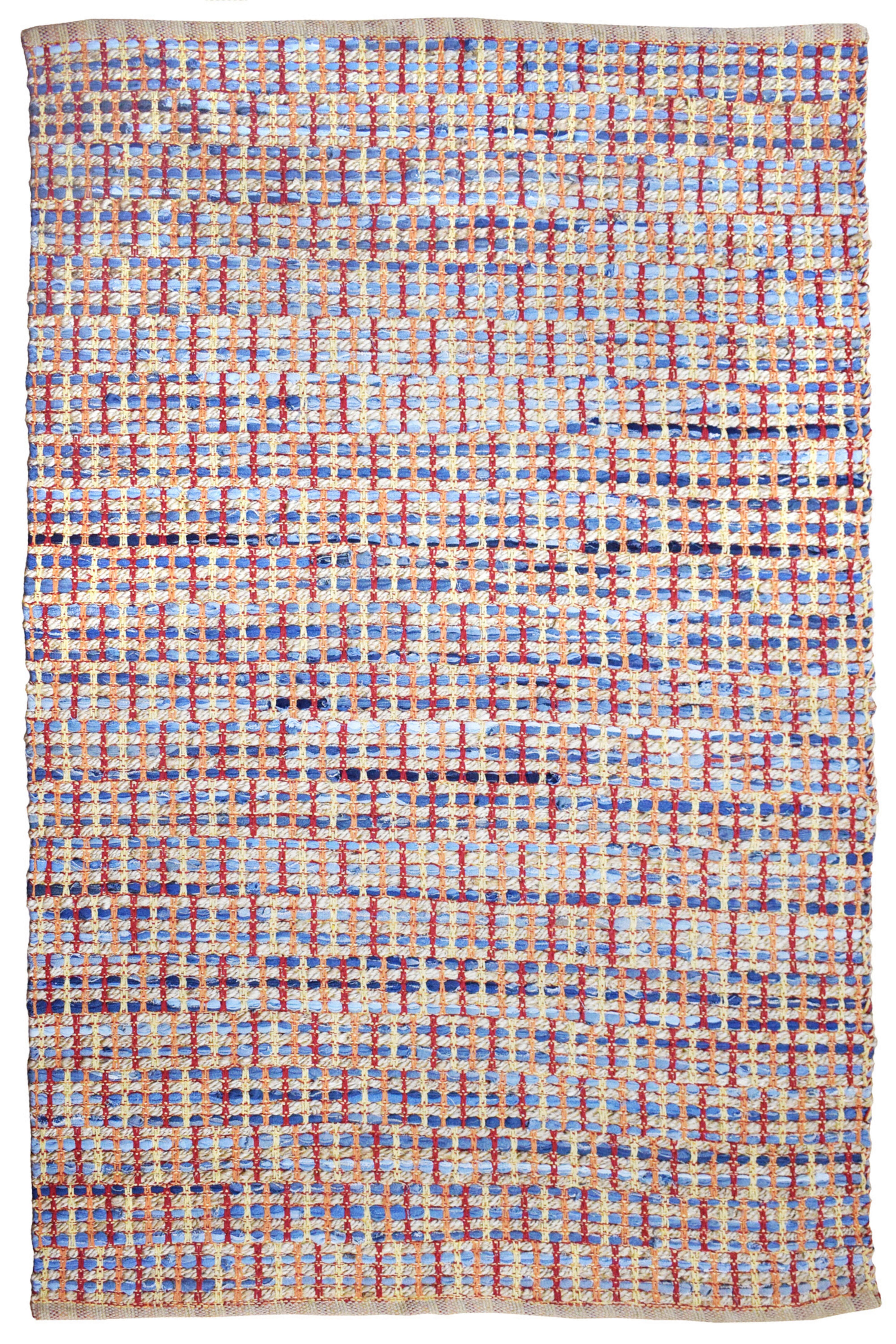 JUTETEPPICH SIENNA 410 MULTI 120CM X 170CM - Multicolor, Basics, Textil (120/170cm) - Kayoom