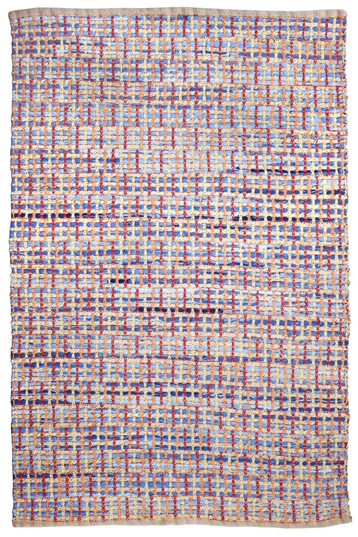 JUTETEPPICH SIENNA 410 MULTI 120CM X 170CM - Multicolor, Basics, Textil (120/170cm) - Kayoom