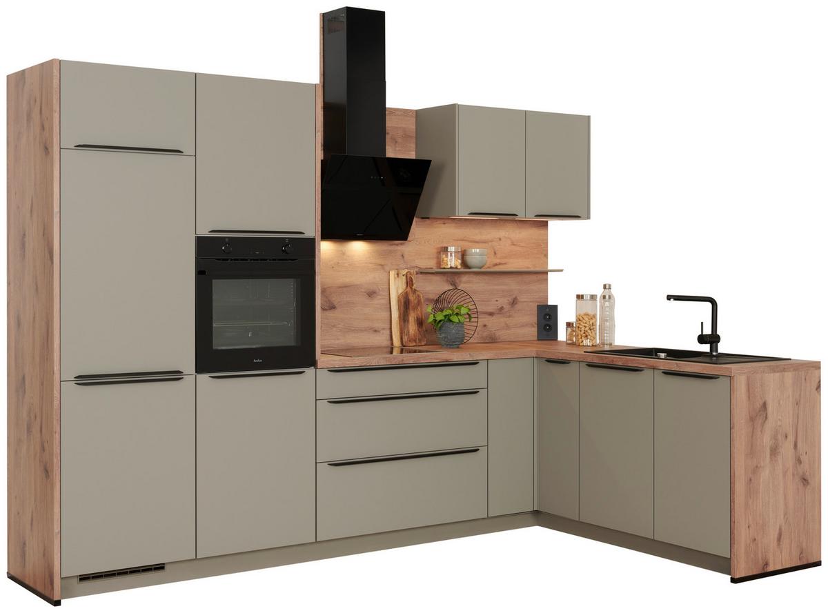 Bucătărie la comandă Easytouch - Modern, material pe bază de lemn (312,5/187,5cm) - Nobilia