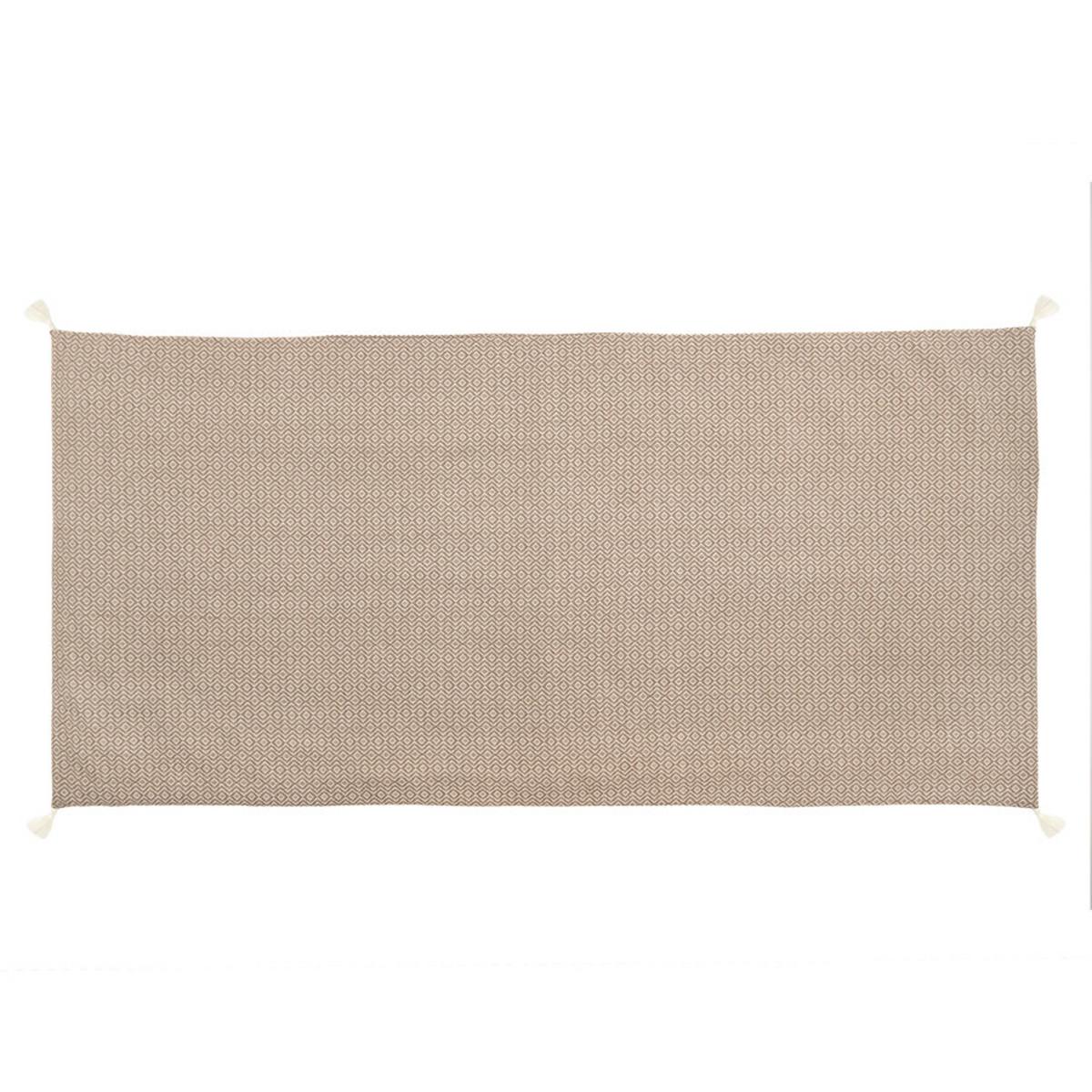 Strandmatte Dobby Schlammfarben ca. 90x190cm - Schlammfarben, Textil (90/190cm)