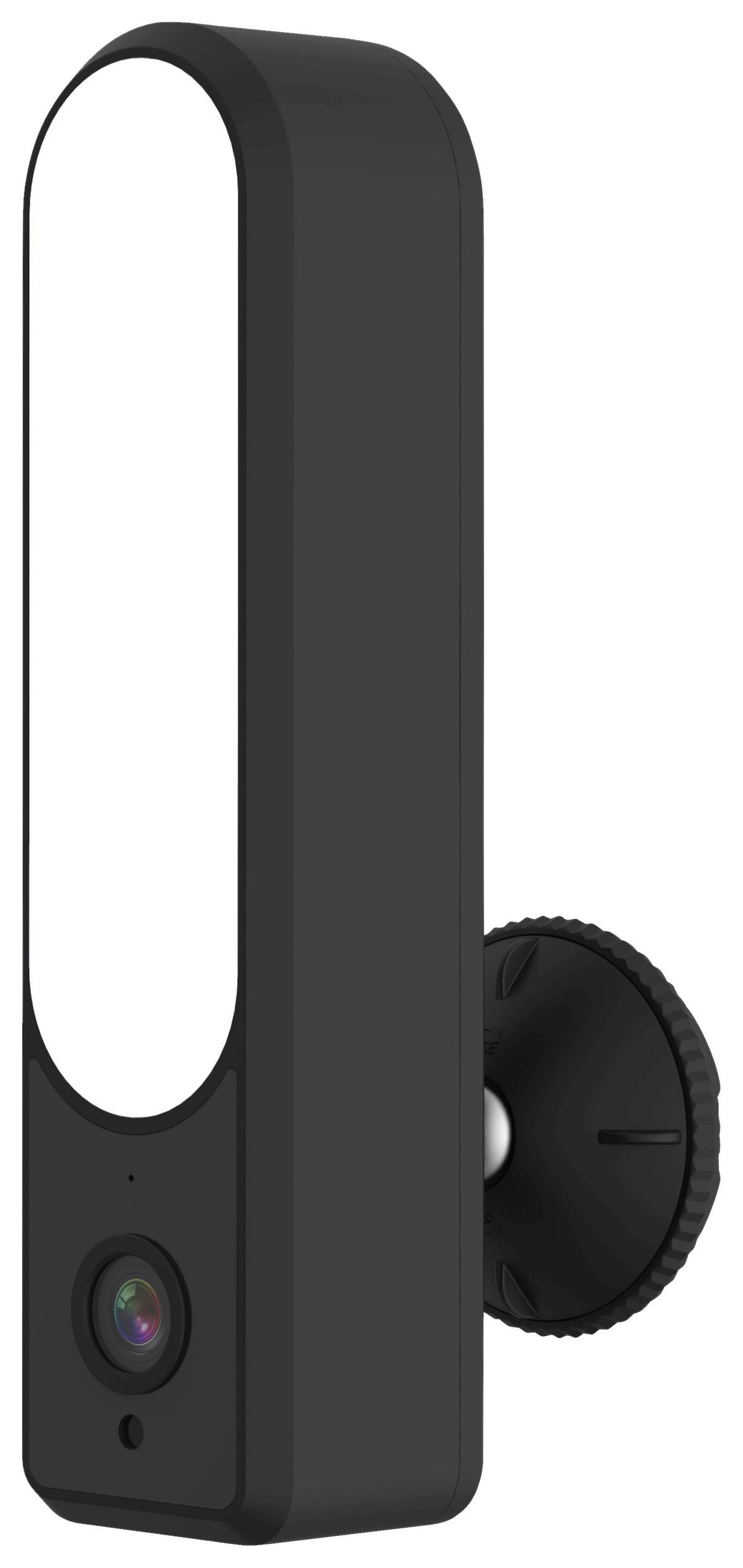 KINKIET ZEWNĘTRZNY CAM - czarny, Basics, tworzywo sztuczne (5,5/6,1/21cm) - Ambia Garden