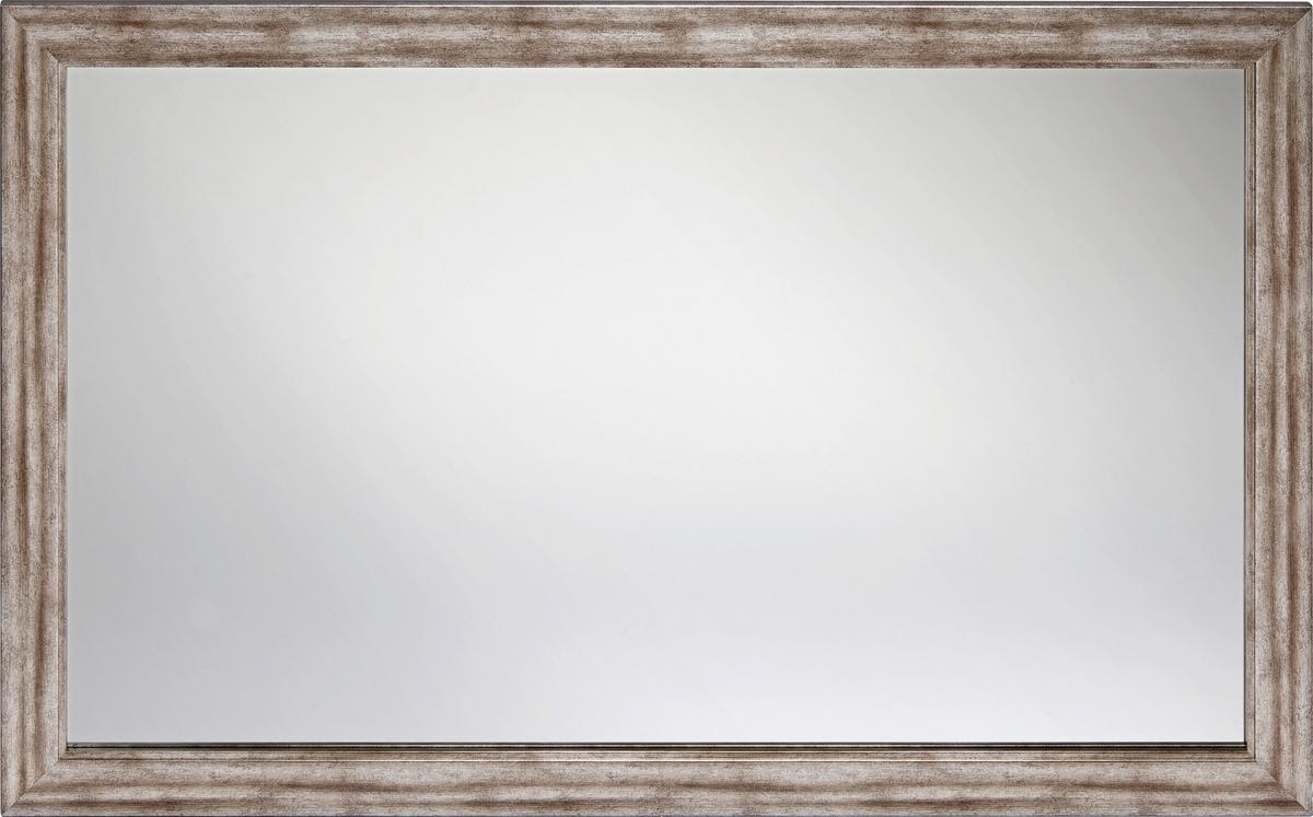 Wandspiegel ca. 70x110x2cm - Silberfarben/Nickelfarben, ROMANTIK / LANDHAUS, Holzwerkstoff (70/110cm) - Mömax