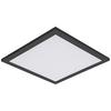 LED-DECKENLEUCHTE JUO -TOP- - Schwarz/Weiß, MODERN, Kunststoff/Metall (30/30/5,5cm) - Mömax