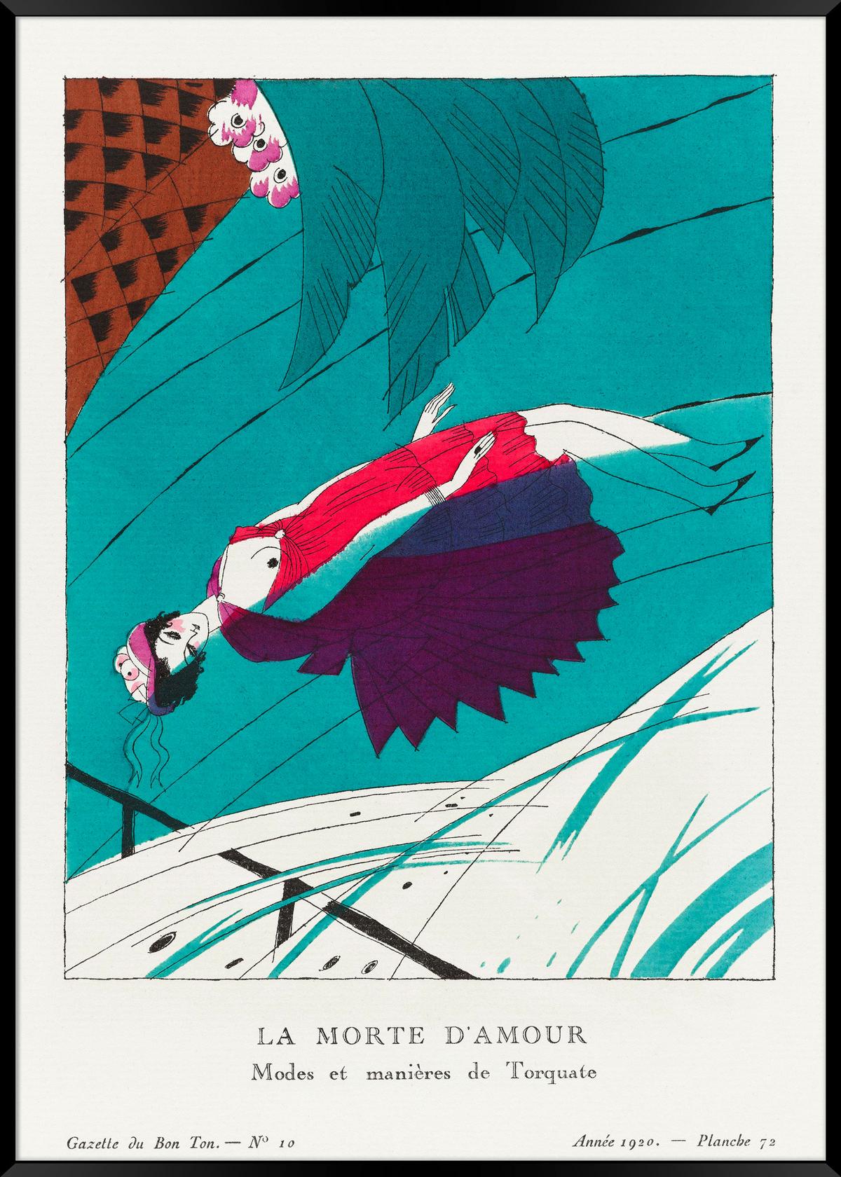 Bild Elena ca. 50x70cm - Multicolor/Schwarz, Holzwerkstoff/Papier (50/70cm) - Mömax