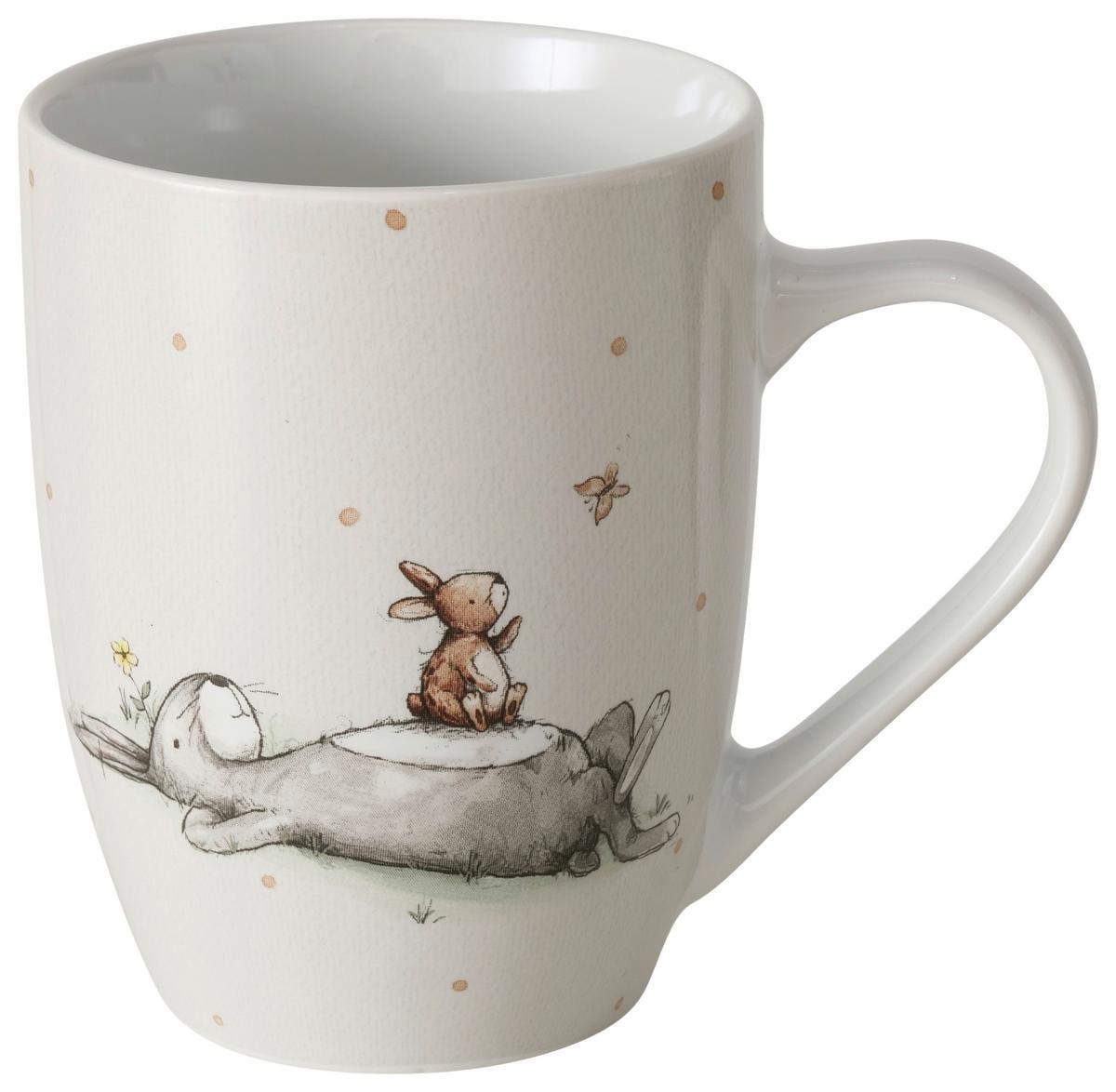 Tasse Bunny I Multicolor - Multicolor, Konventionell, Keramik (12/8/10cm) - Mömax