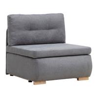 Fotelja Na Razvlačenje Modena - siva/prirodna boja, tekstil/plastika (89/88/90cm) - Modern Living