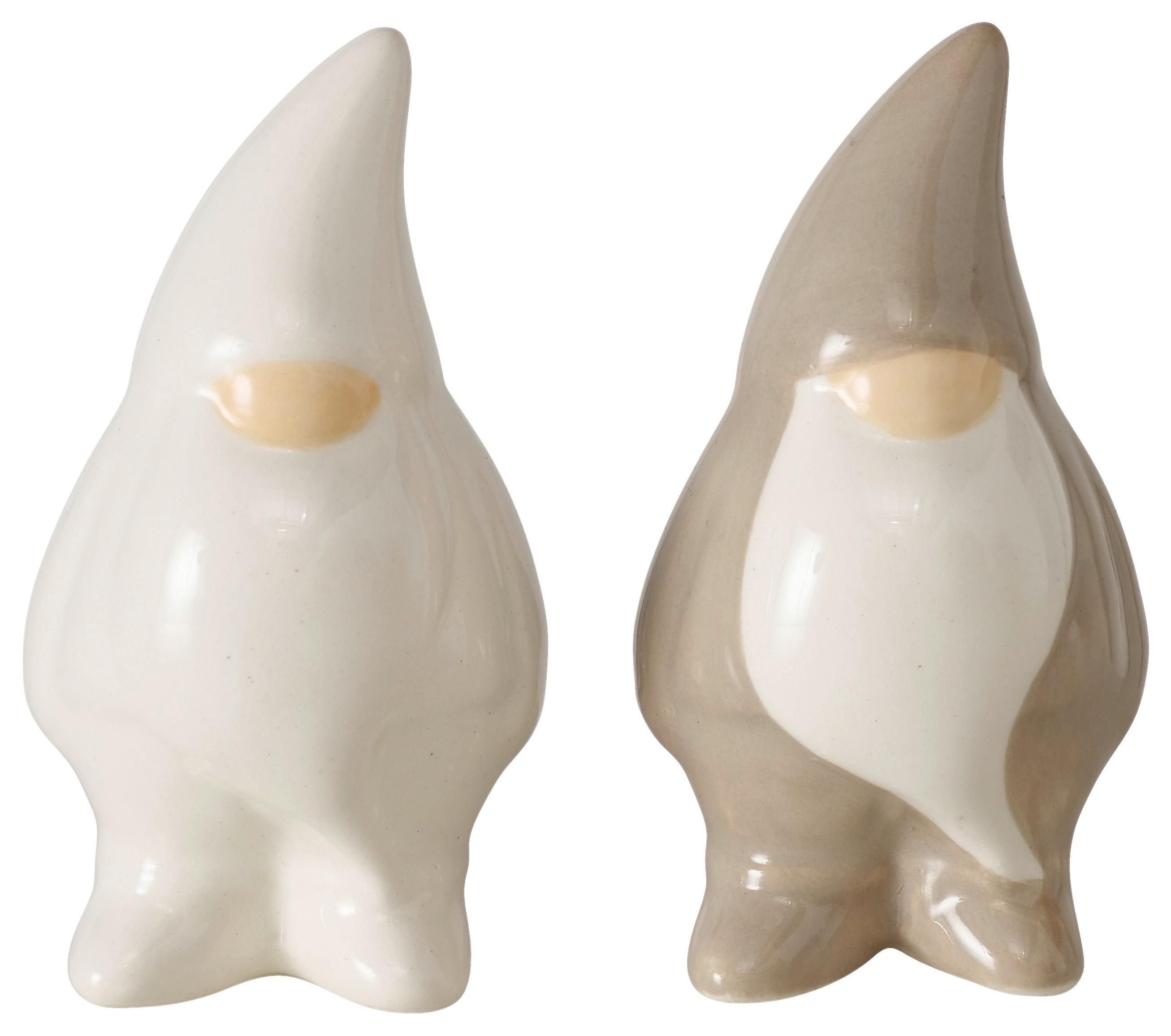 Božična Figurica Hannybal I -Paz- - bela/bež, Basics, keramika (4/7/3,5cm) - Mömax