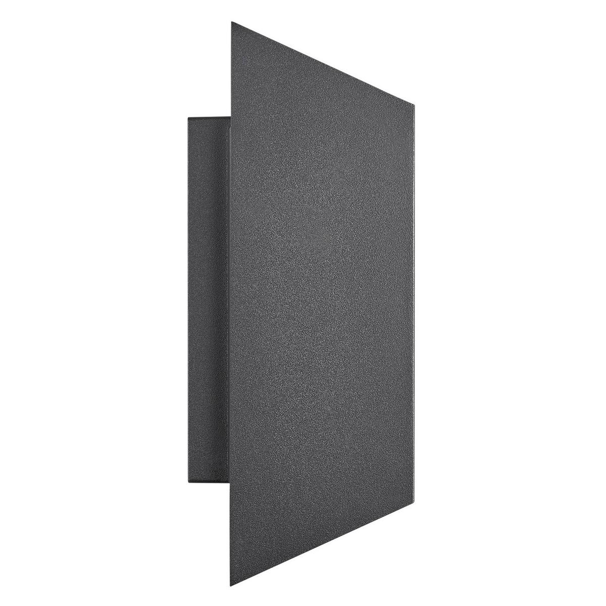 KINKIET ZEWNĘTRZNY 2218221003 NICO SQUARE - czarny, Design, metal (8/23.5/9.5cm) - Nordlux