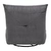 RELAXFÅTÖLJ ALURA - mörkgrå/svart, Modern, metall/trä (90/92/90cm) - Bessagi Home