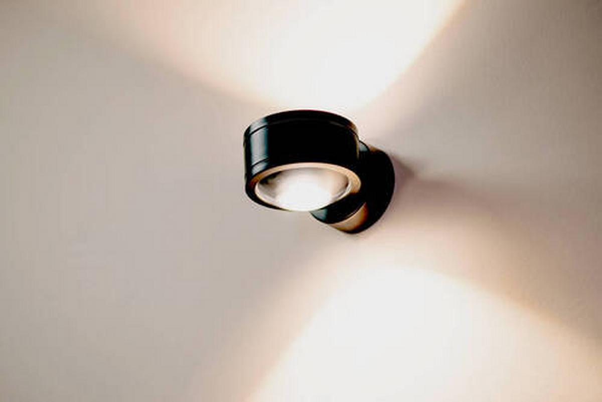 KINKIET LED MT67007 DUE PUNTO - czarny, Design, metal (14,3/11,2/9,0cm)