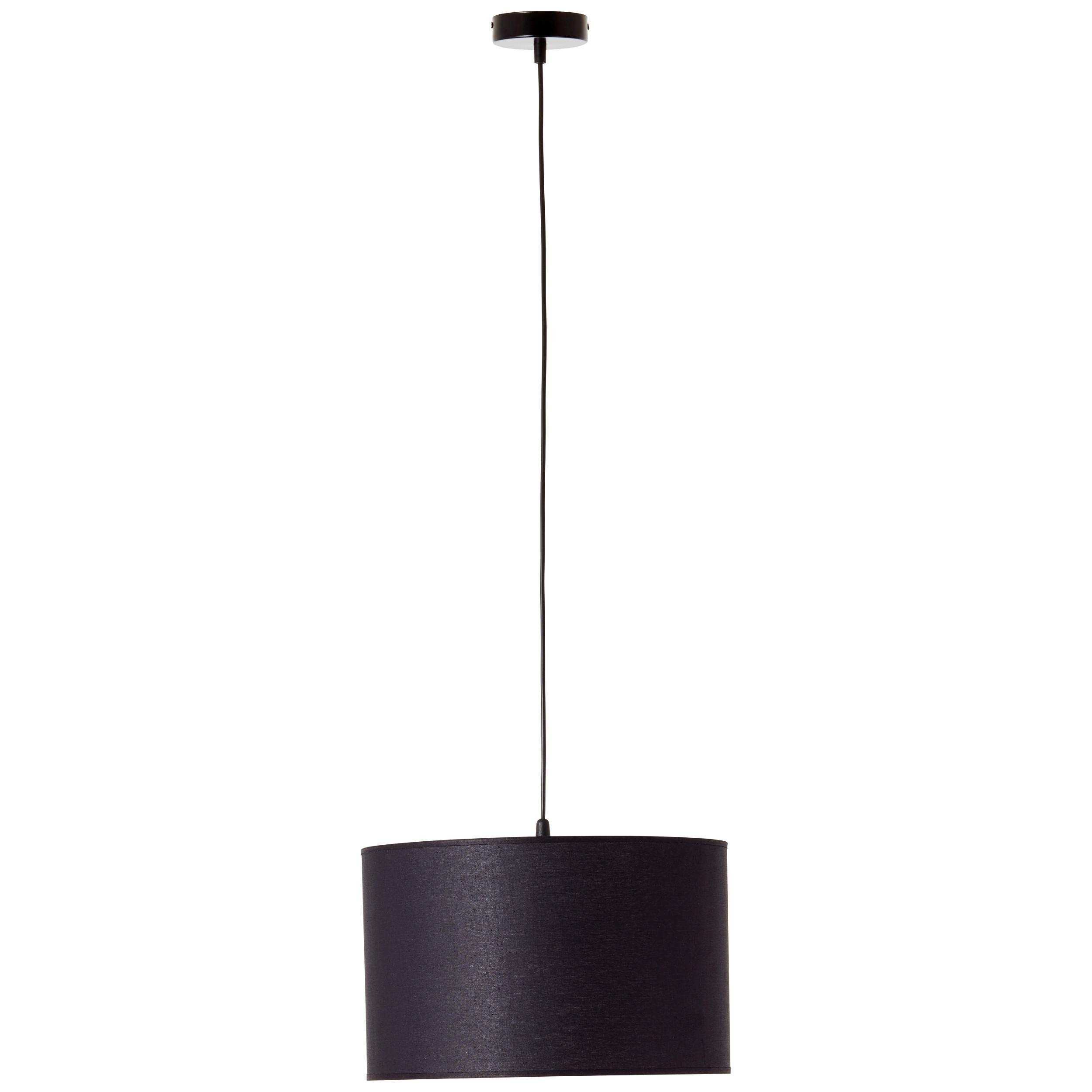 LAMPA ZWIESZANA 99652/06 ESHER PE1 - czarny, Konventionell, metal/tkanina (38/120cm) - Brilliant