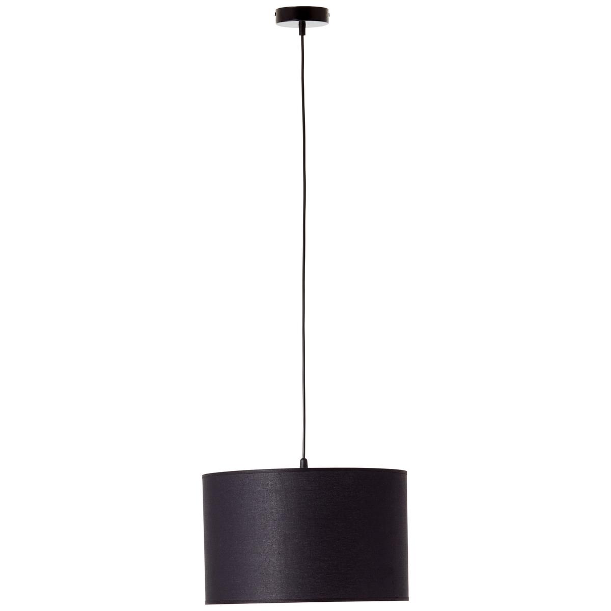 LAMPA ZWIESZANA 99652/06 ESHER PE1 - czarny, Konventionell, metal/tkanina (38/120cm) - Brilliant