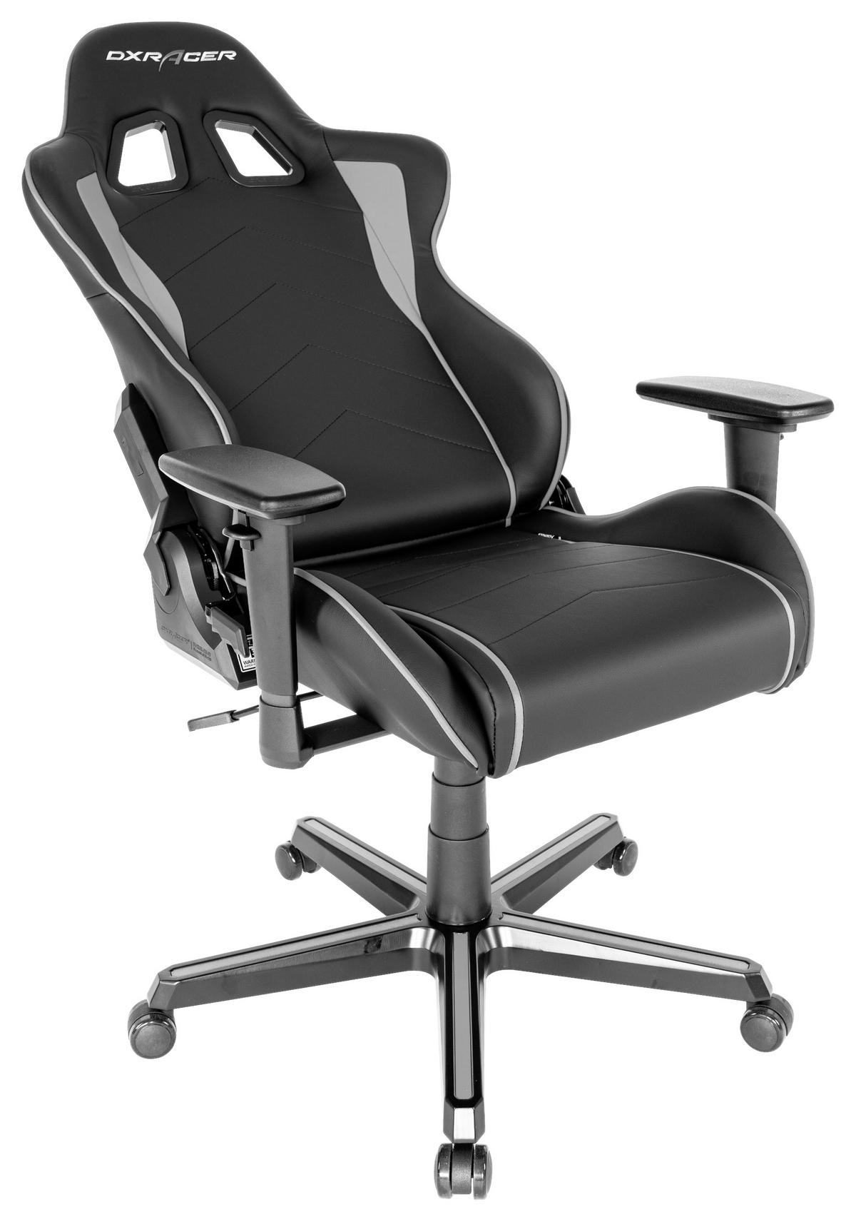 Uredska Stolica Dy Racer F08 - siva/crna, Moderno, metal/plastika (67/127/67cm) - Modern Living