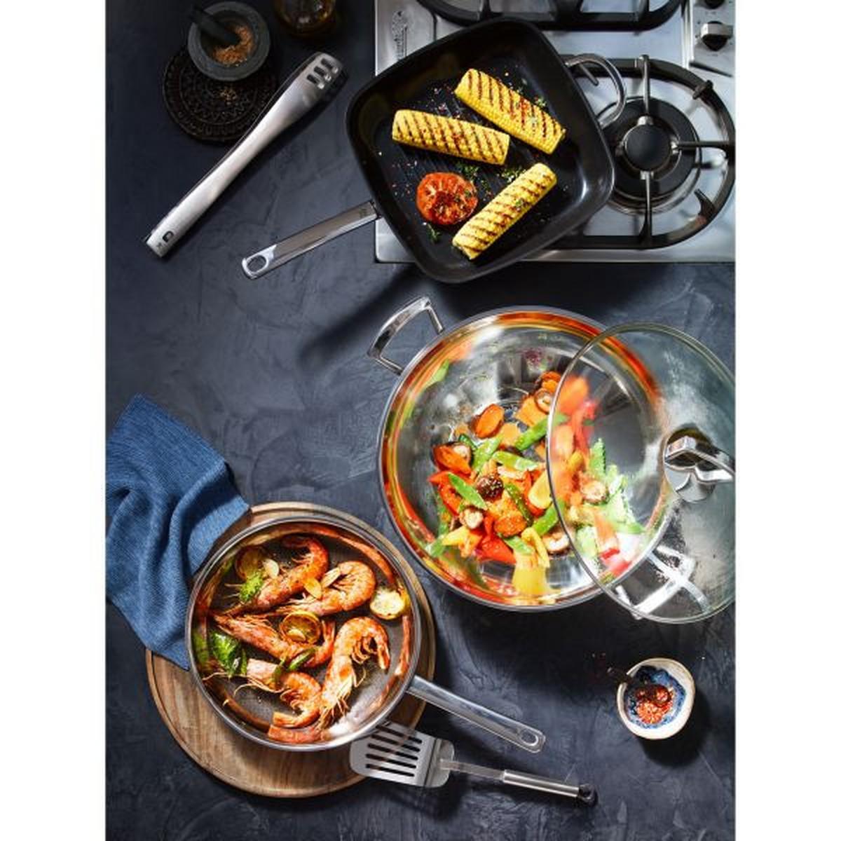 WOK WMF 0753576380 - Basics, metal (36cm) - WMF