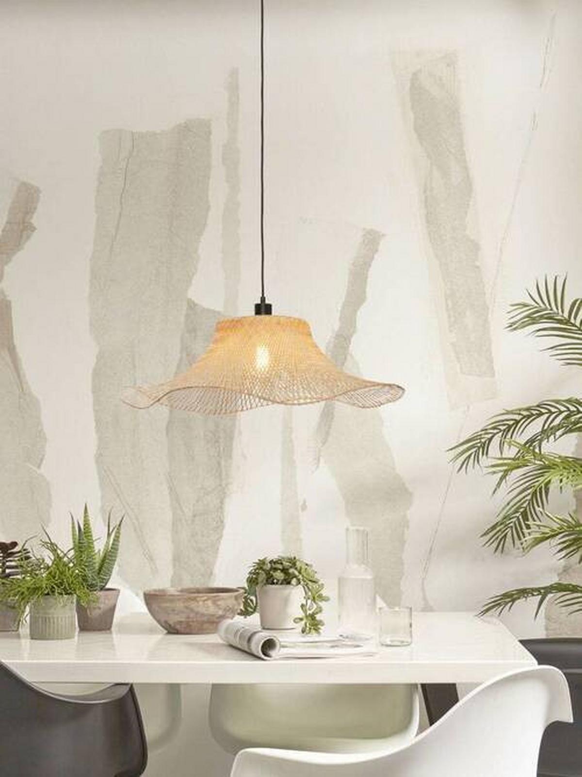 HÄNGELEUCHTE IBIZA/H65/N - Naturfarben, Trend (50/50/15cm) - Good & Mojo