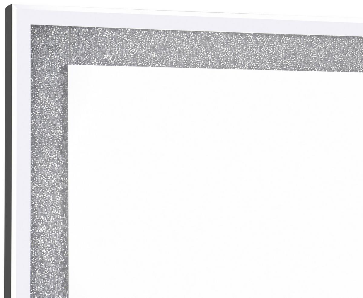 LUSTRO ŁAZIENKOWE HERMINE - kolor srebrny, Modern, szkło (50/70/3,5cm)